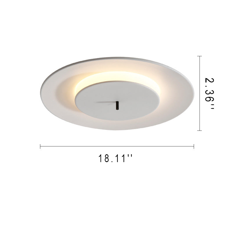 Nordic Round UFO Shape LED Flush Mount Ceiling Light