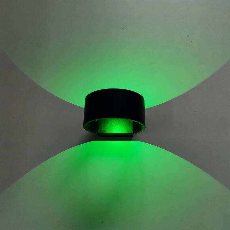 Lámpara de pared mini LED de 1 luz Modern Circle 
