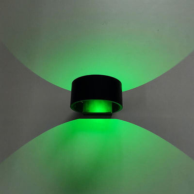 Modern Circle 1-Light LED Mini Wall Sconce Lamp