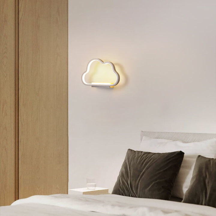 Nordic einfache Wolkenform LED Wandleuchte 