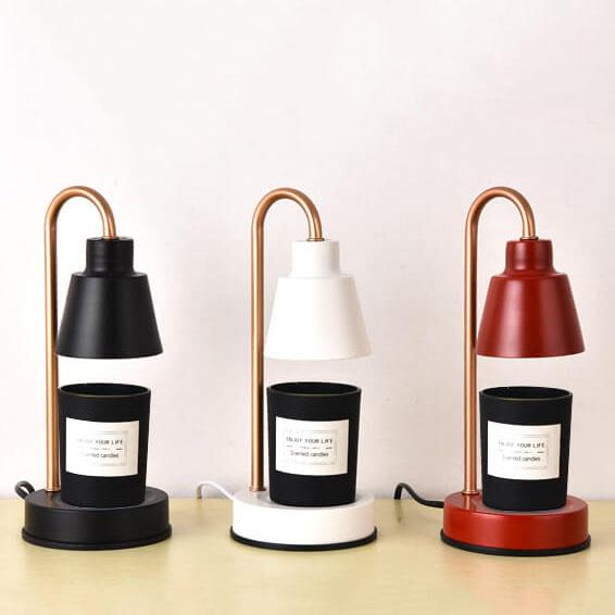 Creative Aroma Candle 1-Light  Metal Dome Decoration Table Lamp