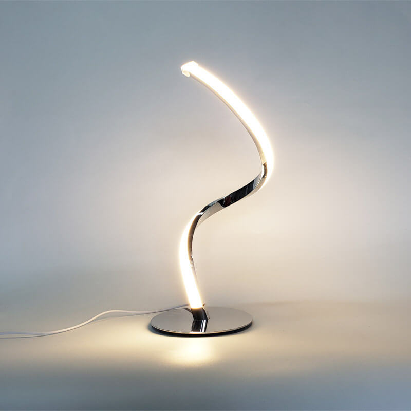 Minimalist Curve LED Touch Dimmable Table Lamp