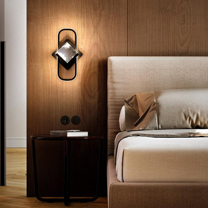 Nordic Creative Ring Shape 1-Light LED Wall Sconce Lamp