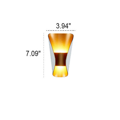Lampe d'applique murale LED étanche de balcon de Patio extérieur de forme créative minimaliste moderne 