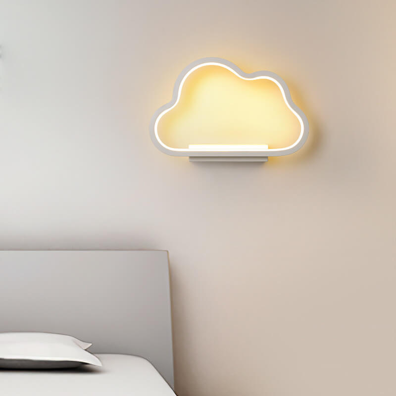 Nordic einfache Wolkenform LED Wandleuchte 