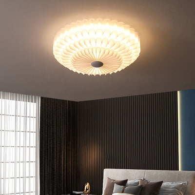 Modern Acrylic Round Multi-Layer LED Flush Mount Ceiling Light
