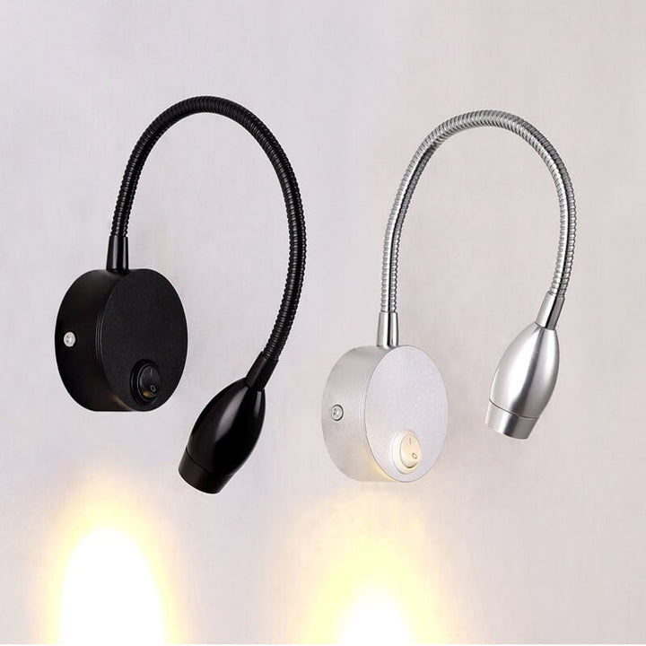Lámpara Aplique de Pared LED de 1 Luz con Foco Flexible Moderno 