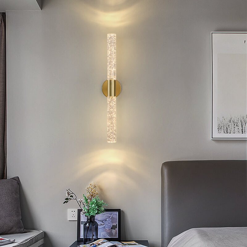 مصباح حائط LED أكريليك طويل بتصميم فقاعات إبداعية نورديك 