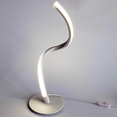 Minimalist Curve LED Touch Dimmable Table Lamp