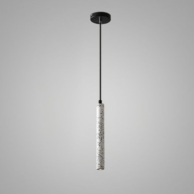 Retro Multicolor Zement Langstreifen LED Pendelleuchte 