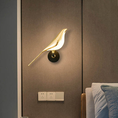 Modern Creative Bird 1/2 Light LED Rotatable Wall Sconce Lamp