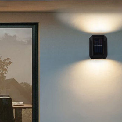 Simple LED Solar Outdoor Waterproof Wall Sconce Lamp