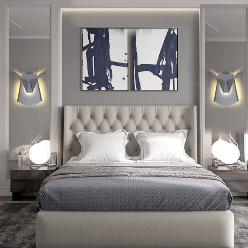 Nordic Creative Cow Shaped 1-Light LED Wall Sconce Lamp
