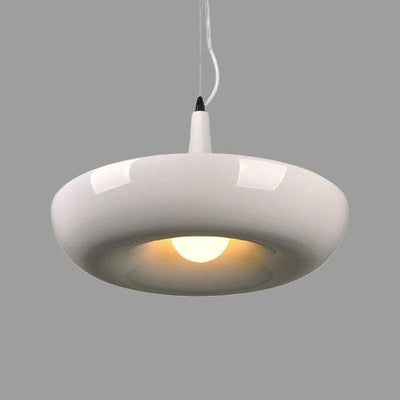 Moderne Créatif Rafraîchissant Cercle Plante Suspension Luminaire à 1 Lumière 