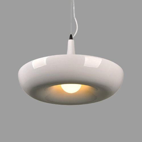 Moderne Créatif Rafraîchissant Cercle Plante Suspension Luminaire à 1 Lumière 