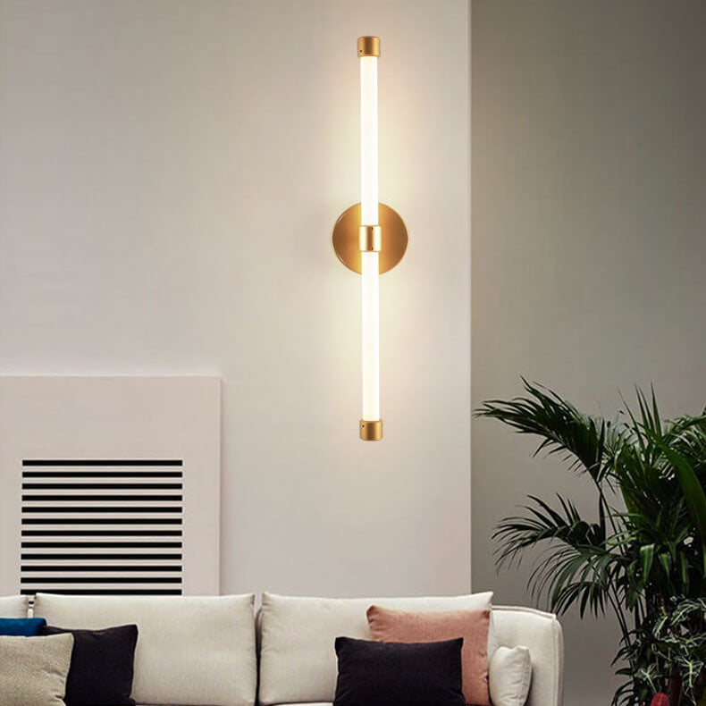 مصباح حائط LED بأنبوب أكريليك حديث بتصميم بسيط 