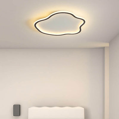 Modern Creative Cloud 1-Light LED Flush Mount Ceiling Light