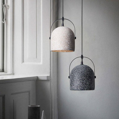 Nordic Creative Cement Cylinder 1-Light Pendant Light