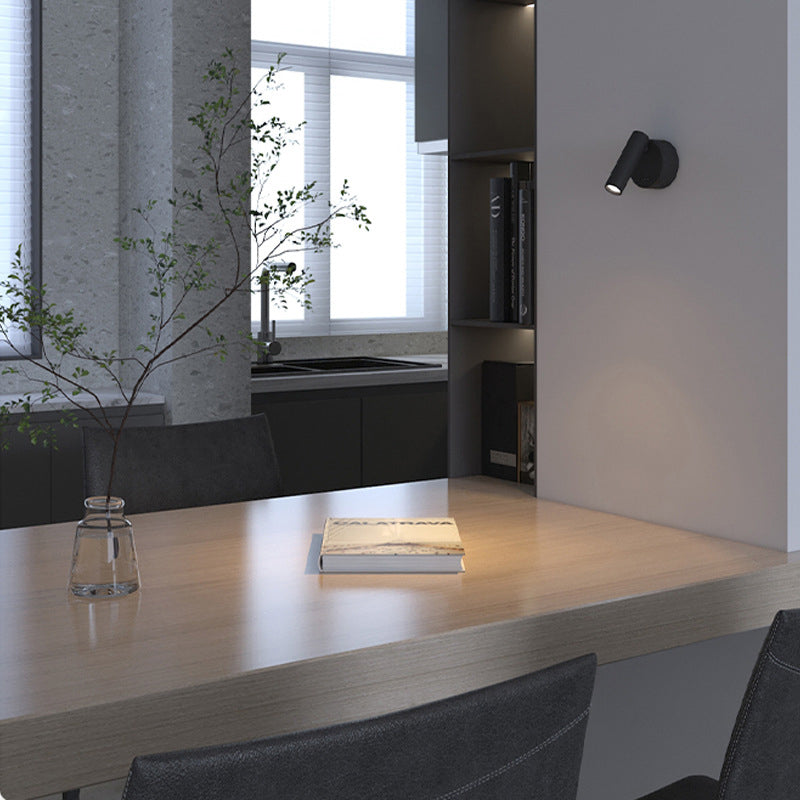 Nordic Minimalist Spotlight LED Adjustable Wall Sconce Lamp