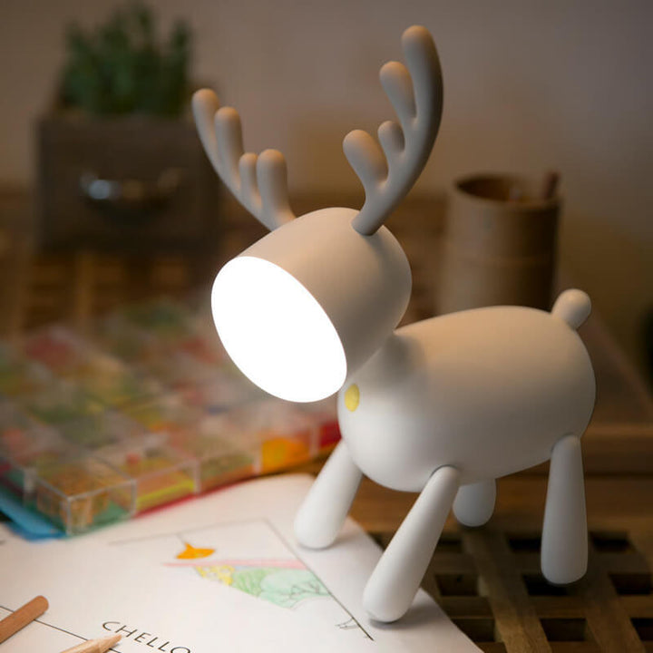Lampe de Table LED en Silicone USB avec Lumière de Nuit Élan 