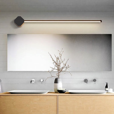 Nordic Simple Long Bar 1-Light LED Mirror Front Light