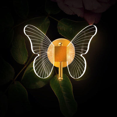 Nordic Creative Butterfly Acrylic LED Wall Sconce Lamp