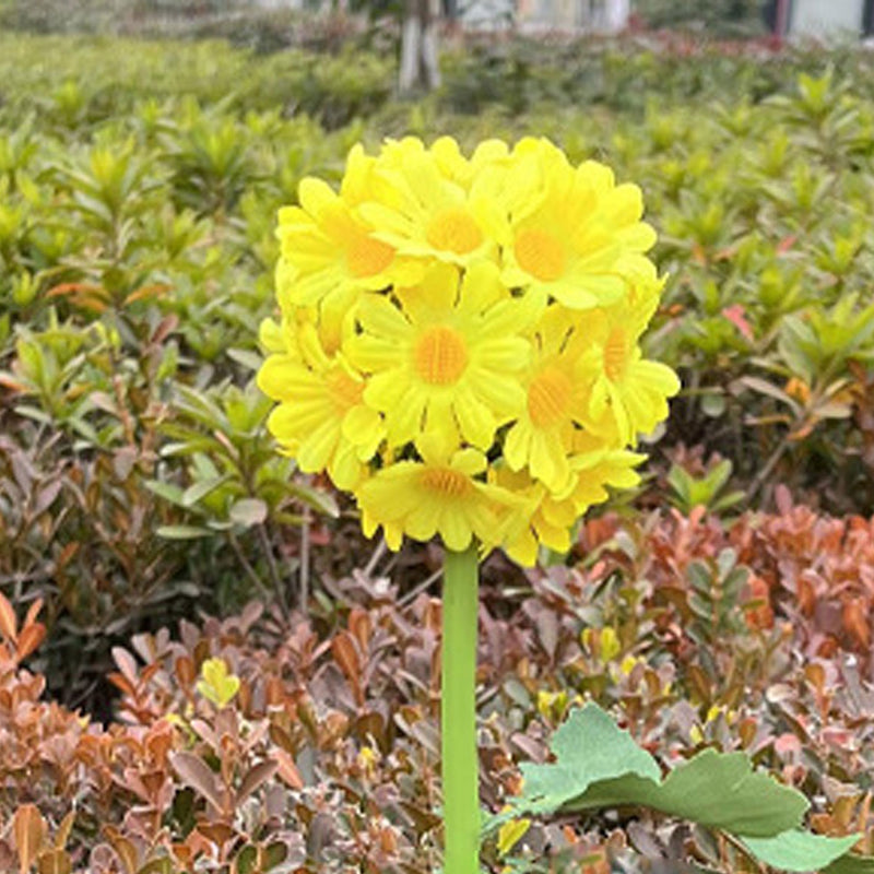 Solar-Löwenzahn-Blumen-Kugel-LED-Garten-Einsatz-Rasen-Landschaftslicht im Freien 