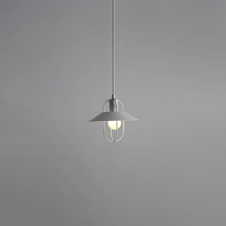 Moderne minimalistische 1-flammige Pendelleuchte aus Eisen 