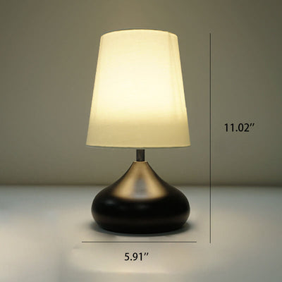 Modern Simplicity ABS Lampshade Multiple Switch Options LED Table Lamp