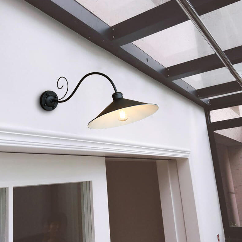Retro Industrielle Scheune 1-Licht Outdoor Wasserdichte Wandleuchte Lampe 