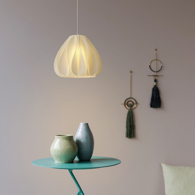 Nordic Geometry 3D Printed Shade 1-Light Pendant Light