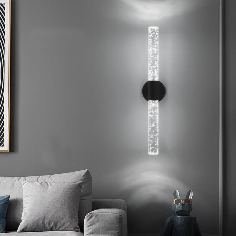 مصباح حائط LED أكريليك طويل بتصميم فقاعات إبداعية نورديك 