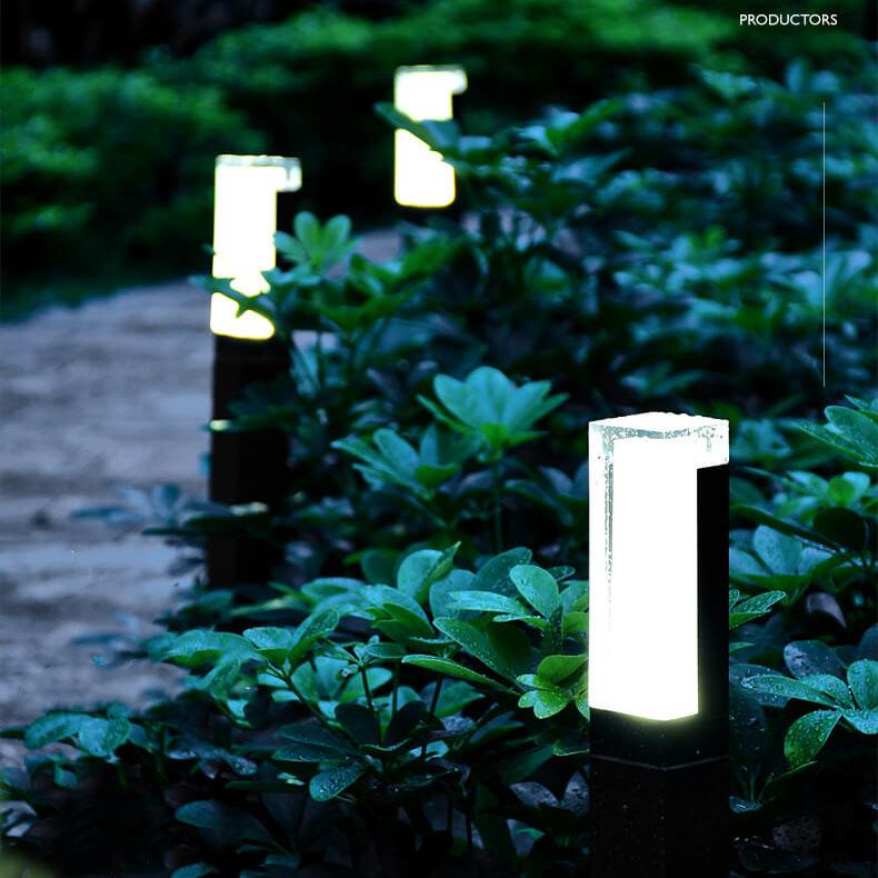Lawn Light Column Acrylic LED Outdoor Waterproof Garden Light