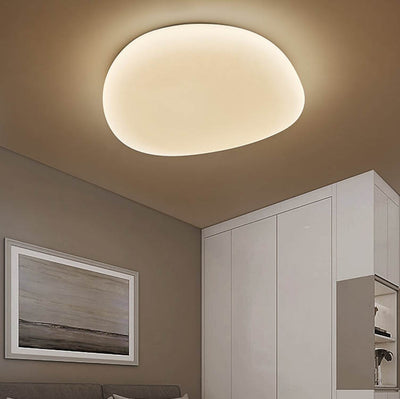 Modern Pebble Stone Star Effect LED Flush Mount Ceiling Light
