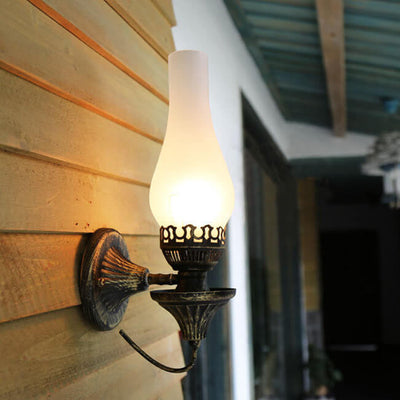 Retro Kerosene 1-Light Antique Wall Sconce Lamp