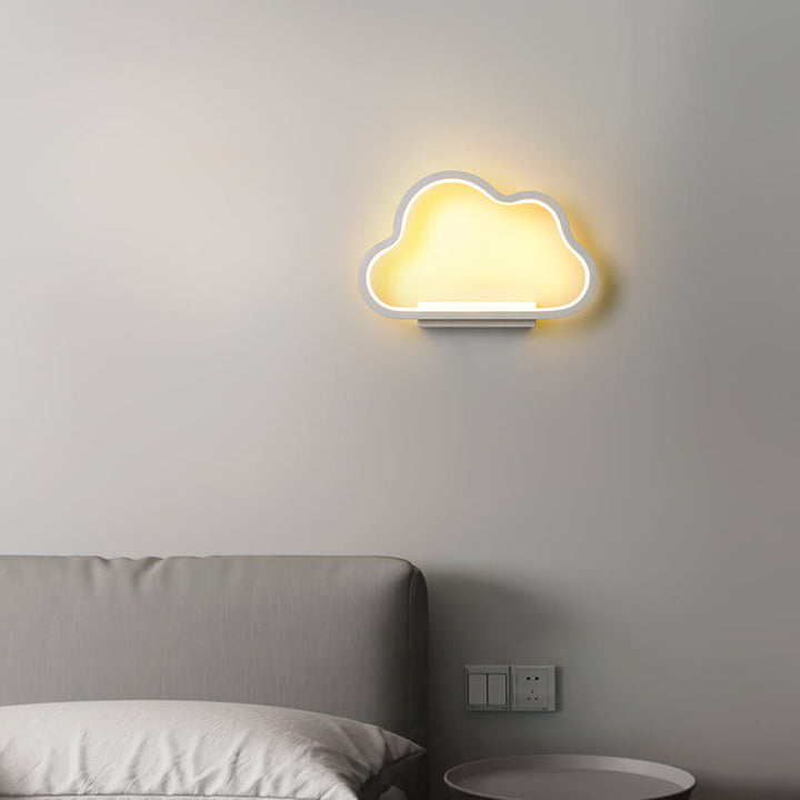 Nordic einfache Wolkenform LED Wandleuchte 
