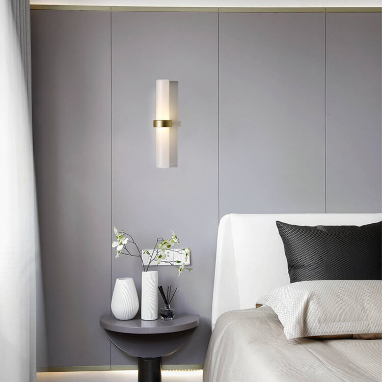 Nordic Creative Glass Tube 1-Light Wall Sconce Lamp