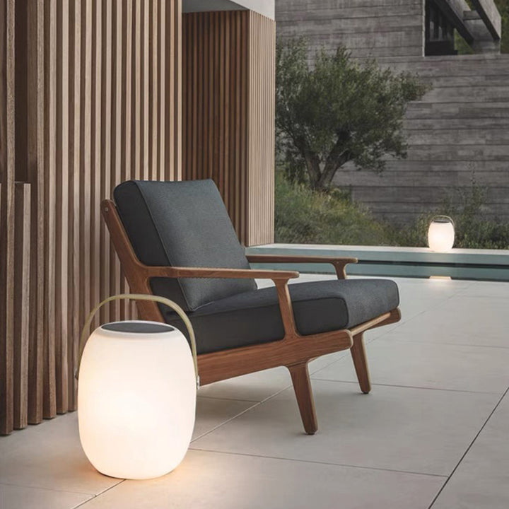 Solar PE Tragbarer Korb LED Outdoor Wasserdichte Dekorative Leuchte 