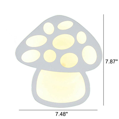 Modern Acrylic Mushroom Shape Creative LED Wall Sconce Lamp