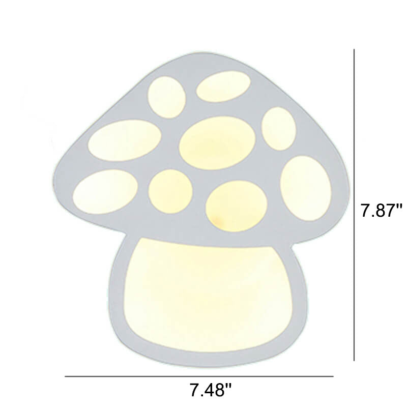 Modern Acrylic Mushroom Shape Creative LED Wall Sconce Lamp