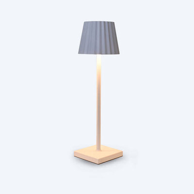 Lámpara de Mesa USB Táctil LED de Cono Plegado de Aluminio Minimalista 