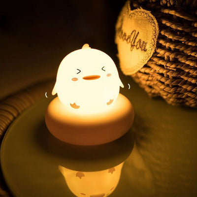 Creative Cute Animals Night Light Pat Sensing LED Table Lamp