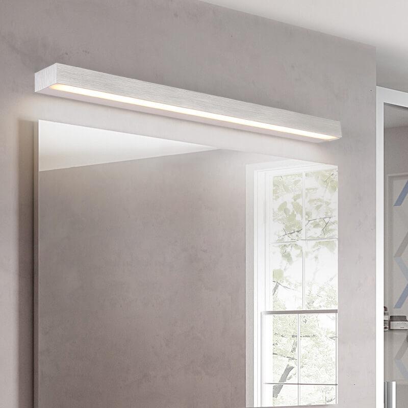 Nordic Linear 1-Light LED Aluminum Mirror Front Light