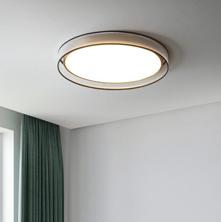 Modern Simplicity Round Thin 1-Light LED Flush Mount Ceiling Light