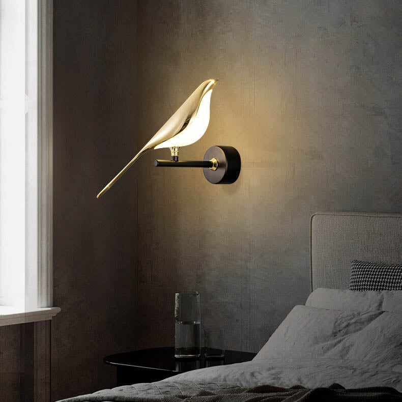 Modern Creative Bird 1/2 Light LED Rotatable Wall Sconce Lamp