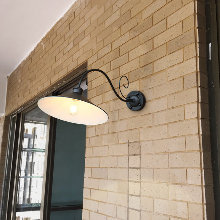 Retro Industrielle Scheune 1-Licht Outdoor Wasserdichte Wandleuchte Lampe 