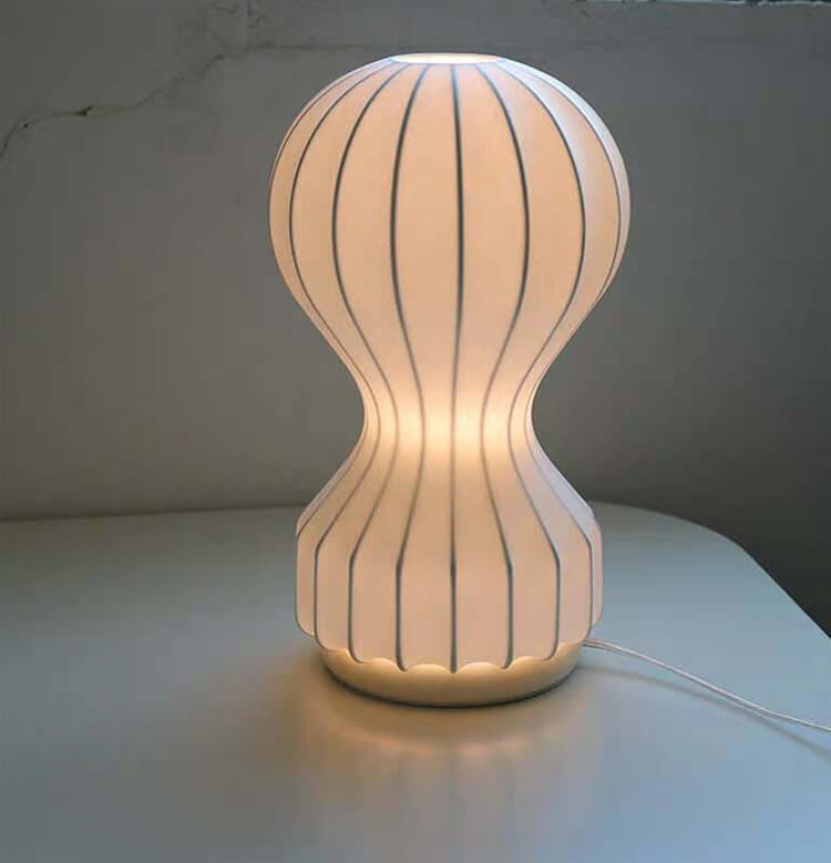 Minimalist Silk Gourd 1-Light Table Lamp