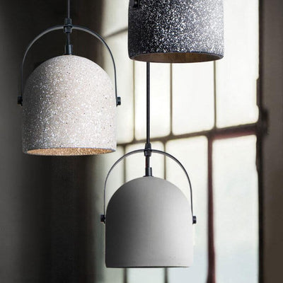 Nordic Creative Cement Cylinder 1-Light Pendant Light