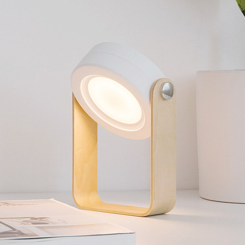 Lámpara Linterna Luz Nocturna Creativa Plegable Portátil LED Lámpara de Mesa 