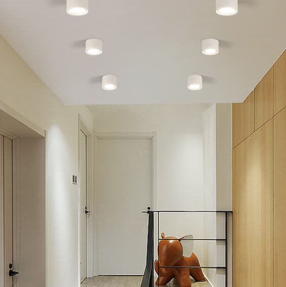 Plafonnier LED Nordic Cylinder Spotlight 